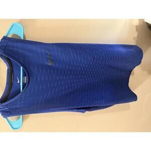 Nike Dri-FIT Blue Sleeveless Athletic Tank Top Size L